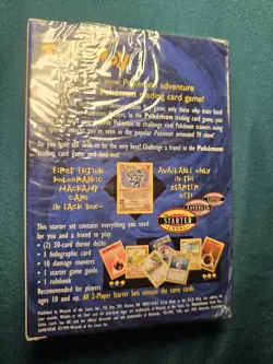 Pokemon 2-Player Starter Base Set Theme Deck WOTC 1999 TCG Factory SEALED - Image 3