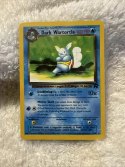 Pokemon Team Rocket 46/82 Dark Wartortle 1999-2000 Wizards Card Pokemon - Image 1