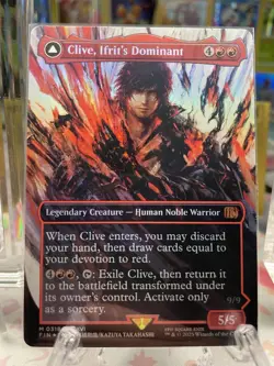 MTG English Clive, Ifrit's Dominant (Borderless) (0318) NM Foil MTG - Image 1