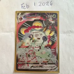 Pokemon Orbeetle VMAX TG13/TG30 Ultra Rare Full Art Holo Lost Origin Card - Image 1