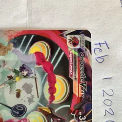 Pokemon Orbeetle VMAX TG13/TG30 Ultra Rare Full Art Holo Lost Origin Card - Image 3