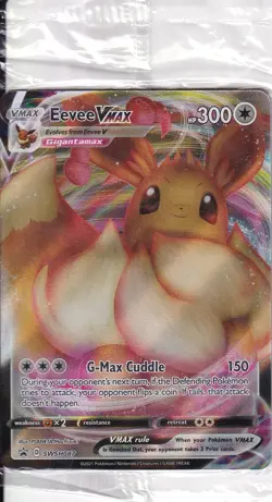 Sealed Eevee VMAX - Holo Promo SWSH: Sword & Shield Promo Cards SWSH087 NM - Image 1