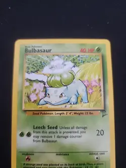 BULBASAUR - 67/130 - Base Set 2 - Pokemon Card - NM - Image 2