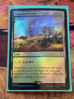 Sungrass Prairie - Foil Fallout MTG Magic The Gathering - Image 4