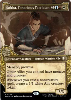 Sokka, Tenacious Tactician SHOWCASE Avatar: The Last Airbender Magic MTG NM - Image 1