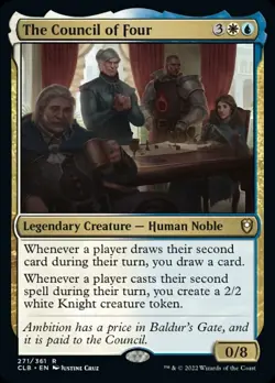 1x The Council of Four - M/NM - CML2 Battle for Baldur's Gate - Image 1