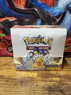 Pokemon TCG Scarlet & Violet Surging Sparks Booster Box -FACTORY SEALED- - Image 1