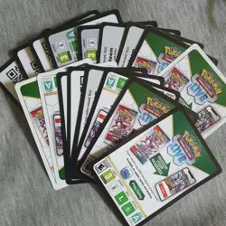 20x Online code Pokemon cards SV SWSH lot Scarlet Violet Sword Shield booster - Image 1