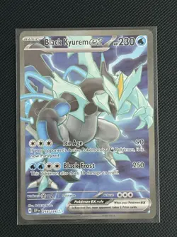 Pokemon: Black Kyurem ex - 218/191 - SV08: Surging Sparks (SSP) Holo Ultra Rare - Image 1