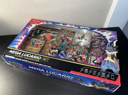 Pokemon Mega Lucario EX TCG Figure Collection Box *READ DESCRIPTION * - Image 3