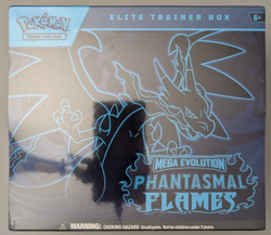 Pokemon TCG Mega Evolutions Phantasmal Flames Elite Trainer Box ETB Sealed - Image 1