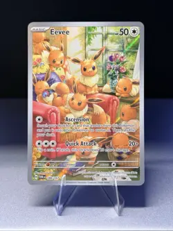 Eevee #188/167 Illustration Rare SV06: Twilight Masquerade Pokemon TCG - Image 1