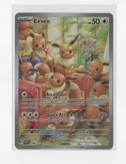 Eevee #188/167 Illustration Rare SV06: Twilight Masquerade Pokemon TCG - Image 3
