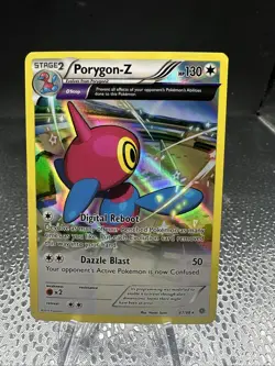 Pokemon TCG Porygon-Z 67/98 Ancient Origins Holo LP - Image 1