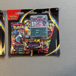 2x*SEALED* Pokemon TCG: Phantasmal Flames 3 Pack Blister Sneasel - 6 Packs Total - Image 3