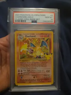 2021 Pokemon SWSH Celebrations Charizard Classic Collection #4/102 PSA 10 - Image 2