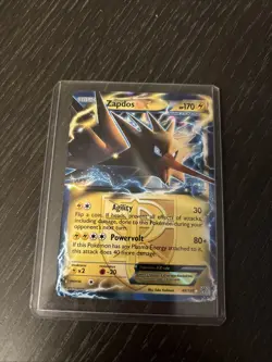 3 Pokemon EX Legendary Birds: Zapdos, Articuno & Moltres in sleeves, nice! Deal! - Image 2