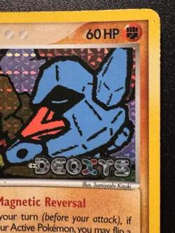 Nosepass 42/107 EX Deoxys Pokemon Card Reverse Holo Foil Rare HP - Image 4