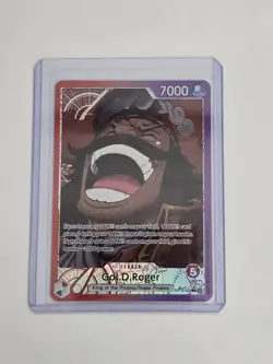 One Piece Carrying On His Will Gol.D.Roger OP13-003 Alternate Art Leader Mint++ - Image 3