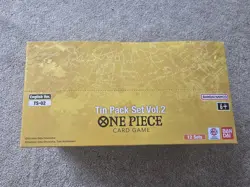 One Piece: TS-02 (OP-13) - Tin Pack Full Display Set Vol.2 New & Sealed - Image 2