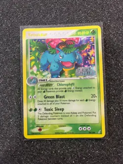 Venusaur 28/100, EX Crystal Guardians, Pokemon Card Reverse Holo, Foil Rare, MP - Image 2