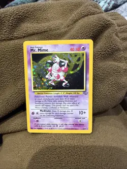 Mr. Mime Jungle 6/64 Holo Vintage Unlimited Rare-LP Pokemon TCG - Image 1