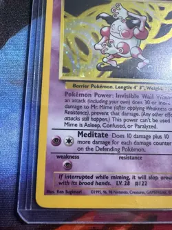Mr. Mine Holo Rare Jungle Set 1999 WOTC Pokemon TCG 6/64 Unlimited LP - Image 5