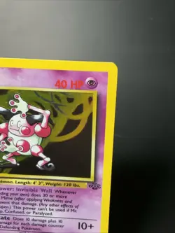 Mr. Mime Jungle 6/64 Holo Vintage Unlimited Rare-LP Scratched Pokemon TCG - Image 4