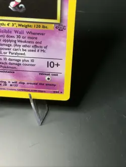 Mr. Mime Jungle 6/64 Holo Vintage Unlimited Rare-LP Scratched Pokemon TCG - Image 5