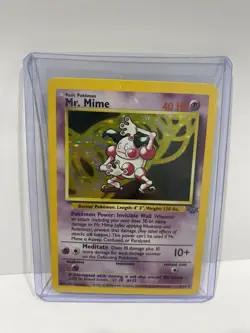 Mr. Mine Holo Rare Jungle Set 1999 WOTC Pokemon TCG 6/64 Unlimited LP-MP - Image 5