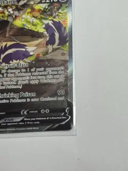 Pokemon TCG Skuntank V 181/195 Silver Tempest Alternate Art 2022 NM - Image 4