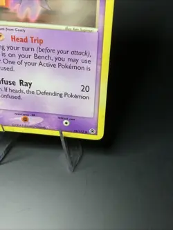 Haunter 34/112 - NON-HOLO Uncommon - Fire Red Leaf Green Pokemon Card LP Stained - Image 4
