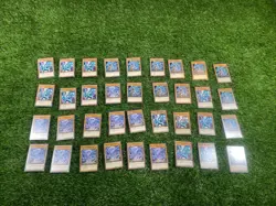 Lot Of 36 Blue Eyes White Dragon Yu Gi Oh Cards Mint - Image 1