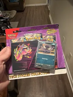 Pokemon Scarlet & Violet Ascended Heroes Gastly Tech Sticker Collection Card - Image 1