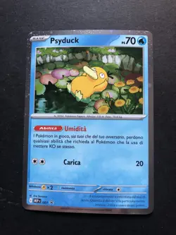 GCC Pokemon Psyduck holo Promo MEP 007 set Megaevoluzione Italiano. Near Mint - Image 1