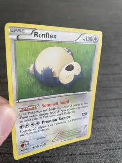 Carte Pokemon Ronflex 80/106 Tete XY Etincelles Francais Occasion - Image 4