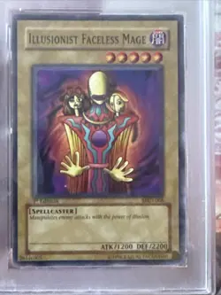 Yu-Gi-Oh! Illusionist Faceless Mage Metal Raiders MRD-068 1st Edition LP Psa 9 - Image 4