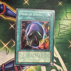 Yugioh! Mask of Dispel LON-017 Super Rare Unlimited HP - Image 1