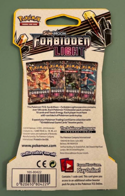 Pokemon TCG Sun and Moon Forbidden Light Booster Pack Factory Sealed NEW 2018 - Image 2