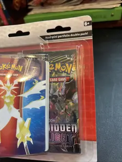 Pokemon TCG Sun & Moon Forbidden Light 2-Pack Booster & Mini Portfolios SEALED 820650809545 - Image 2