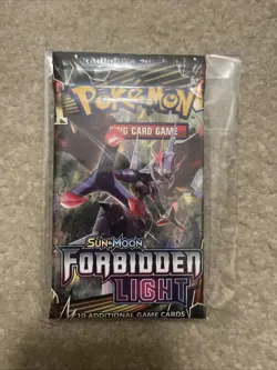 Pokemon TCG Sun & Moon-Forbidden Light Booster Pack - Image 1