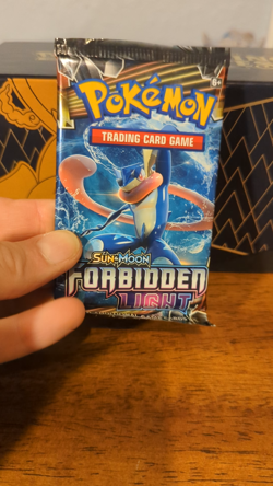 Pokemon TCG Sun & Moon-Forbidden Light Booster Pack 10 cards Actual pict Sealed - Image 2