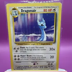 Dragonair 18/102 Base Set Non Holo Wotc Pokemon Card MP - Image 1