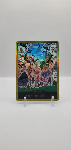 DON!! Card (Egghead) (Gold) OP14 One Piece The Azure Sea's Seven - Image 1