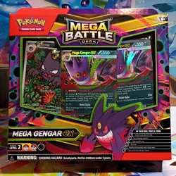 Pokemon Mega Battle Deck Mega Gengar ex 60-Card Foil Ready-to-Play Deck - Image 1