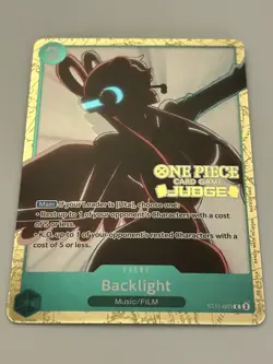 Backlight (Judge Pack Vol. 5) ST11-003 One Piece Promotion Cards Foil - Image 1