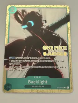 Backlight (Judge Pack Vol. 5) ST11-003 One Piece Promotion Cards Foil - Image 2