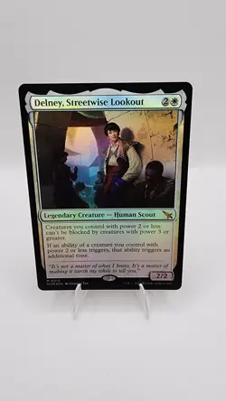 NM Foil M - Delney, Streetwise Lookout: Murders at Karlov Manor - Image 1