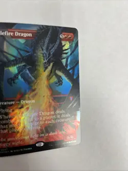 Balefire Dragon Borderless Foil Card #0697 MTG LP - Image 2
