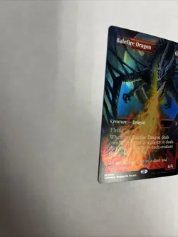 Balefire Dragon Borderless Foil Card #0697 MTG LP - Image 5